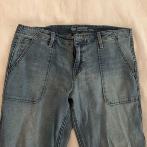 Gap girlfriend coupe jeans